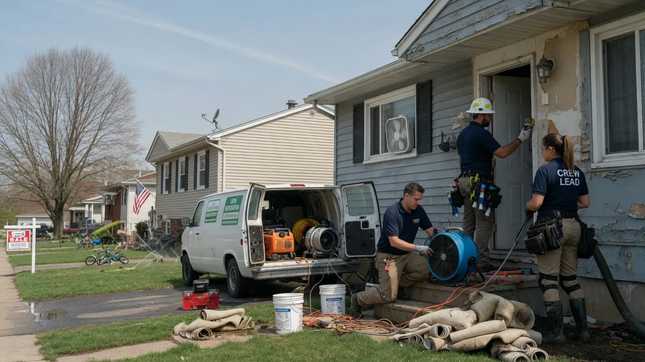 Flood Cleanup in Stoughton, MA near me